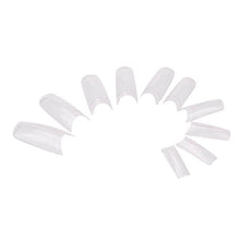 Goforward Women 500PCS Capsule Tips Transparent French False Nail Art  ILML
