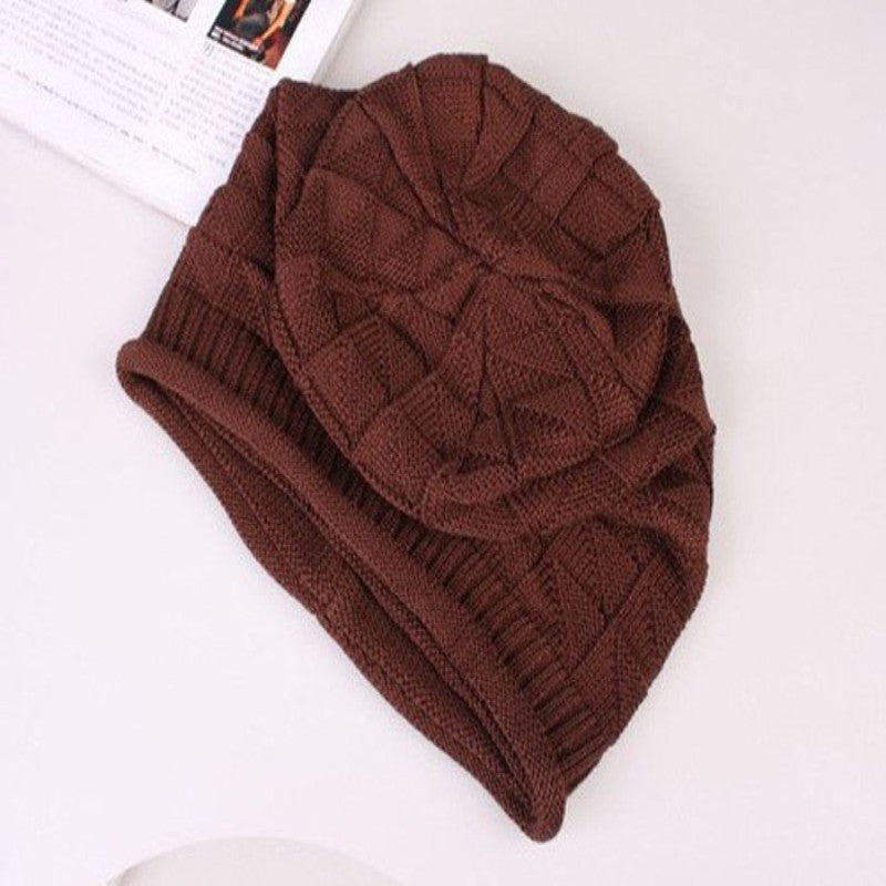 Goforward Women Lady Girls Triangle Diamond Warm Knitted Wool Hats Cap ILML