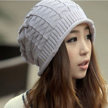Goforward Women Lady Girls Triangle Diamond Warm Knitted Wool Hats Cap ILML