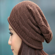 Goforward Women Lady Girls Triangle Diamond Warm Knitted Wool Hats Cap ILML