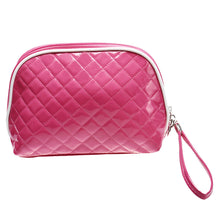 Goforward Women Leather Dumplings Solid Waterproof H Travel Cosmetic Bag Makeup Storage Bags  ILML