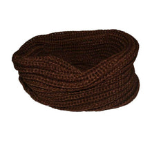 Goforward Warm Knitted Neck Circle Wool Blend Scarf  ILML