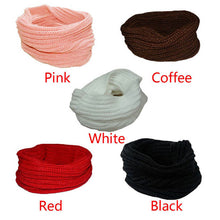 Goforward Warm Knitted Neck Circle Wool Blend Scarf  ILML