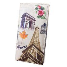 Goforward Creative Europe Retro A Variety Of Color Graffiti Wallet Women Slim Bi-Fold Flip Wallet Purse ILML
