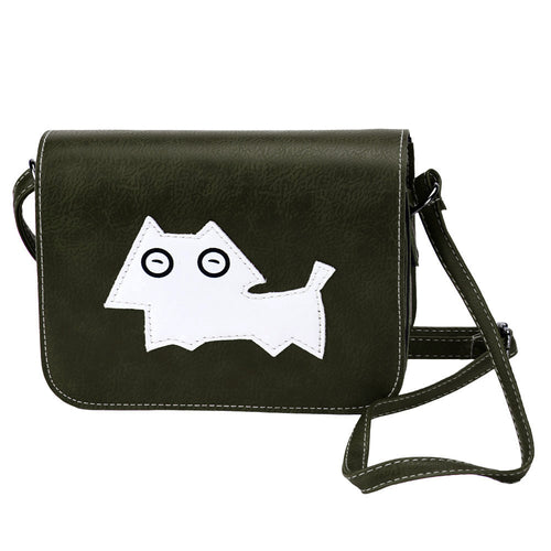 Goforward Girl Leather Mini Small Cute Dog Shoulder Bag Hbag Messenger  ILML