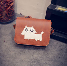 Goforward Girl Leather Mini Small Cute Dog Shoulder Bag Hbag Messenger  ILML