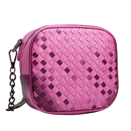 Goforward Women Hobo Leather Messenger Bags Casual Weave Crossbody Hbag Shoulder Bag Party Totes Bolsa Feminina ILML