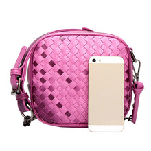 Goforward Women Hobo Leather Messenger Bags Casual Weave Crossbody Hbag Shoulder Bag Party Totes Bolsa Feminina ILML