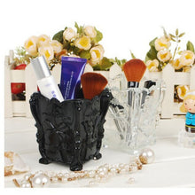 Goforward Retro Acrylic Makeup Cosmetic Storage Box Case Brush Pen Pencil Holder  ILML