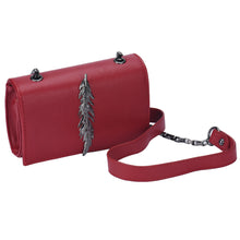 Goforward Value Girl Leather Mini Small Feather Metal Chain Shoulder Bag Hbag Messenger Amazing  ILML