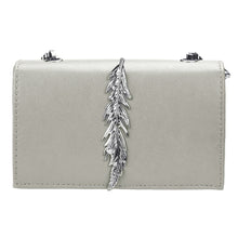 Goforward Value Girl Leather Mini Small Feather Metal Chain Shoulder Bag Hbag Messenger Amazing  ILML
