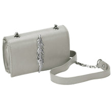 Goforward Value Girl Leather Mini Small Feather Metal Chain Shoulder Bag Hbag Messenger Amazing  ILML