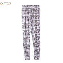 Goforward Women Leggings Sexy Elastic Trousers Slim Cartoon Printed Pattern Leggings Pants Women Ladies One Size Leggings ILML