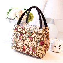 Cute owl Student Portable Storage Box Carry Thermal Insulated Tote Picnic Lunch Bag Cooler Hbag Picnic Pouch Bag ILML
