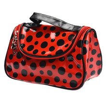 Gorforward Waterproof Dot Leather Cosmetic Bag  ILML
