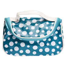 Gorforward Waterproof Dot Leather Cosmetic Bag  ILML