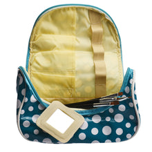 Gorforward Waterproof Dot Leather Cosmetic Bag  ILML