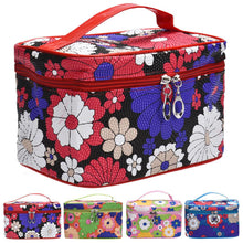Gorforward Square Sunflower Cosmetic Bag leather Bags Cases  ILML