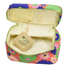 Gorforward Square Sunflower Cosmetic Bag leather Bags Cases  ILML