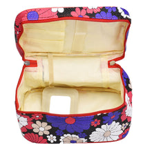 Gorforward Square Sunflower Cosmetic Bag leather Bags Cases  ILML