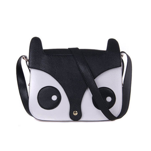 Sold Delicate Stylish Cute Cartoon Fox Pattern Hbags Girl Women Shoulder Bag Tote Satchel Cross Body Bag bolsa feminina ILML