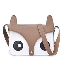 Sold Delicate Stylish Cute Cartoon Fox Pattern Hbags Girl Women Shoulder Bag Tote Satchel Cross Body Bag bolsa feminina ILML