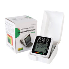 Health Care Digital Automatic Wrist Blood Pressure Monitor Meter Cuff Blood Pressure Measurement Health Sphygmomanometer ILML
