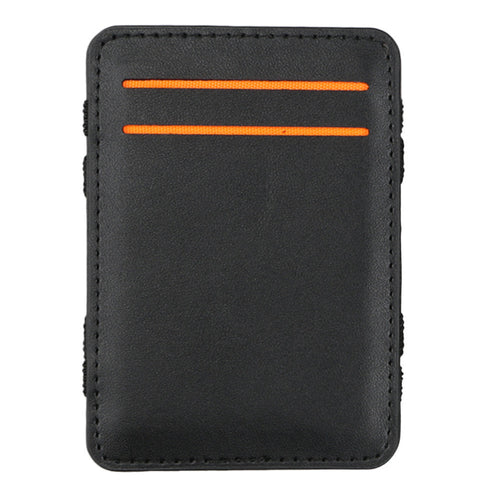 Mini Neutral Magic Bifold Leather women man Wallet Purse Money Clip  ILML