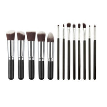MAANGE 13PCS Rose gold makeup brushes eyeshadow eyeliner blending Kits Cosmetic Tools Concealer Pro Brushes ILML
