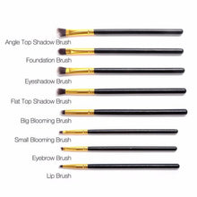 MAANGE 13PCS Rose gold makeup brushes eyeshadow eyeliner blending Kits Cosmetic Tools Concealer Pro Brushes ILML