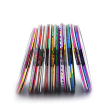 Nail Rolls Striping Tape DIY 3D Nail Art Tips Decoration Stickers Layer Case Tool Box  ILML