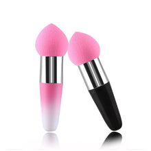 Pink Cosmetic Makeup puff Foundation Liquid BB Cream Soft Lollipop Sponge Brush ILML