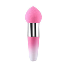 Pink Cosmetic Makeup puff Foundation Liquid BB Cream Soft Lollipop Sponge Brush ILML