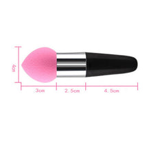 Pink Cosmetic Makeup puff Foundation Liquid BB Cream Soft Lollipop Sponge Brush ILML