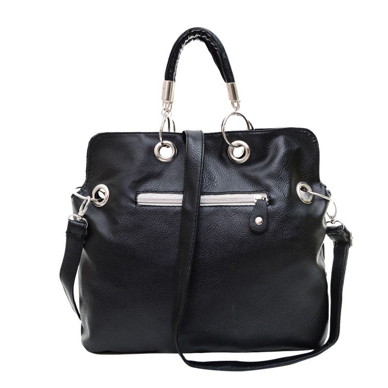 Women Bag Leather Satchel Cross Body Messenger Briefcase Hbag bag ladies shoulder Crossbody Bolsa Feminina ILML