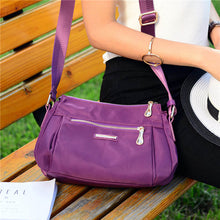 Simplicity Waterproof Elegant women Shoulder Bag Nylon Oxford crossbody Large Tote messenger bags hbags ILML