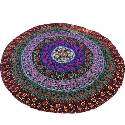Hippie Tapestry Women Scarf Beach Scarf Cover Up Beach Mat Luxury Mala Bohemian Shawls Scarves Stoles ILML