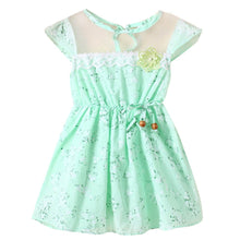 1-5Y Baby Kids Girls Lace Floral Tunic Princess Dress One-Piece Party Dresses ILML