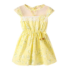 1-5Y Baby Kids Girls Lace Floral Tunic Princess Dress One-Piece Party Dresses ILML