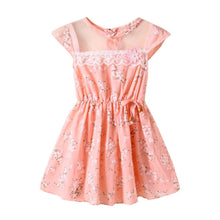 1-5Y Baby Kids Girls Lace Floral Tunic Princess Dress One-Piece Party Dresses ILML