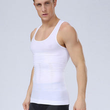 Men Body Shapers Vest Corsets Sleeveless Tee Shirt Tank Tops ILML