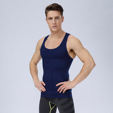 Men Body Shapers Vest Corsets Sleeveless Tee Shirt Tank Tops ILML