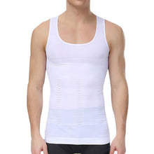 Men Body Shapers Vest Corsets Sleeveless Tee Shirt Tank Tops ILML