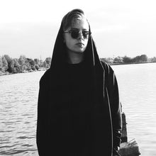 Plus Size Black Men's Cloak Hooded Male Streetwear Sweatshirts Hip Hop Full Sleeves Clothing Hoodie-5XL ILML