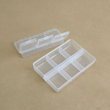 6 D Tablet Pill Box Holder Medicine Case Storage Organizer Container P1 ILML