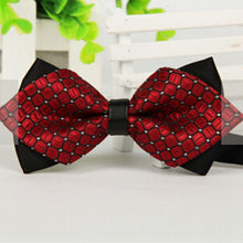 Classic Bow Tie Men Women Adjustable Tuxedo Bowtie Wedding Party Ties Necktie  ILML