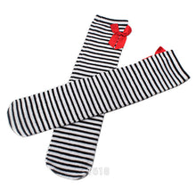 Cotton Kids Baby Bowknot Stripes In tube 1-8Y Girls Dress High Stocking  ILML