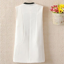 Brief Casual Waistcoat Suit Vest Sleeveless T-shirt Slim Fit Womens ILML