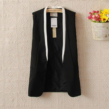 Brief Casual Waistcoat Suit Vest Sleeveless T-shirt Slim Fit Womens ILML