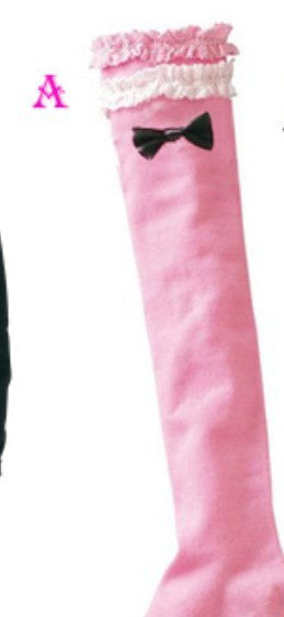 Kids Baby Toddler Cotton High Knee Lace Girls Socks Leg Warm Tight Hose 3-8Y 3 Colors ILML